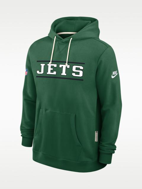Nike New York Jets Alt Standard Issue Men's Nike Dri-FIT NFL Pullover Hoodie