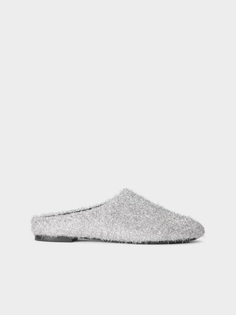 SIMONMILLER Tinsel Riad Slipper In Silver
