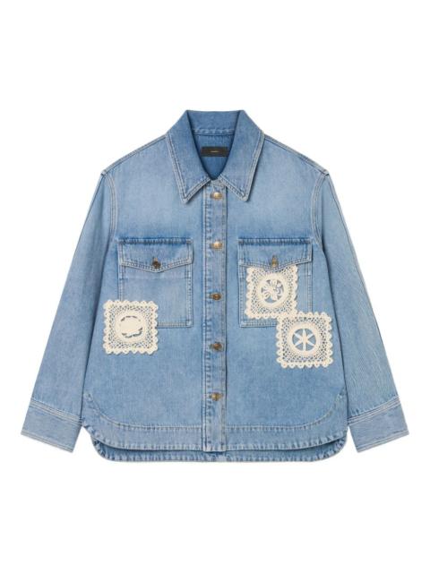 Alanui Island’s Diary denim overshirt