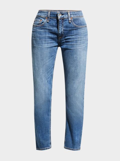 rag & bone Dre Low-Rise Slim Boyfriend Ankle Jeans