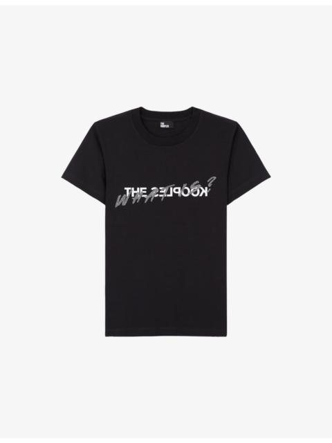 The Kooples Logo-print cotton T-shirt