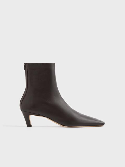 TOTEME Nappa mid-heel boots bark