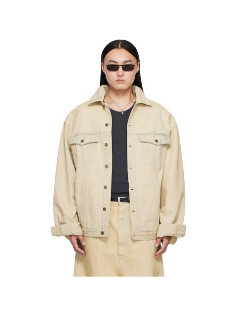 LU'U DAN Off-White Drifter Denim Jacket