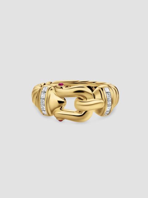 DAVID YURMAN Women's Buckle Ring in 18K Yellow Gold - Gold