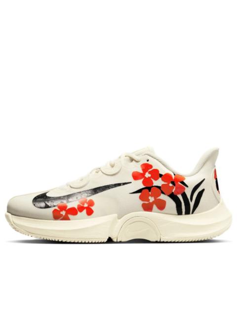 Nike (WMNS) Nike Court Air Zoom GP Turbo HC 'Coconut Milk Team Orange Black' DZ3362-100
