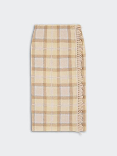 GUEST IN RESIDENCE Tartan Wrap Skirt