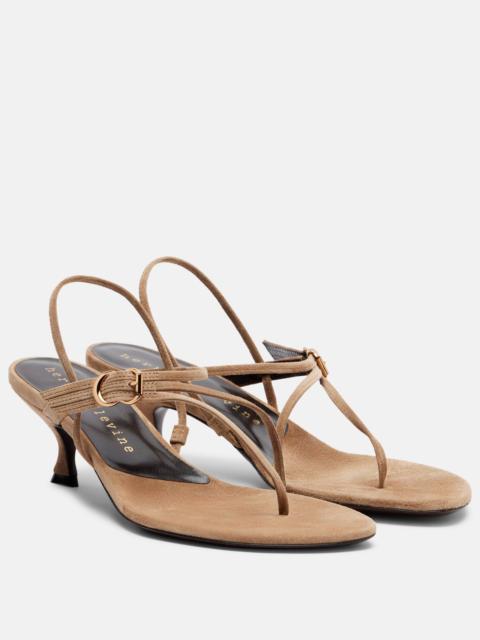 herbert levine Starry Eyed 50 suede sandals