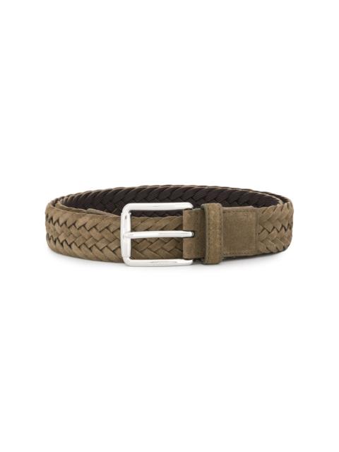 Tod's adjustable woven belt