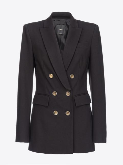 PINKO DOUBLE-BREASTED FULL MILANO BLAZER