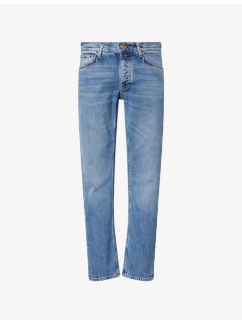 Nudie Jeans Solid Ollie Straight-Leg Denim Jeans