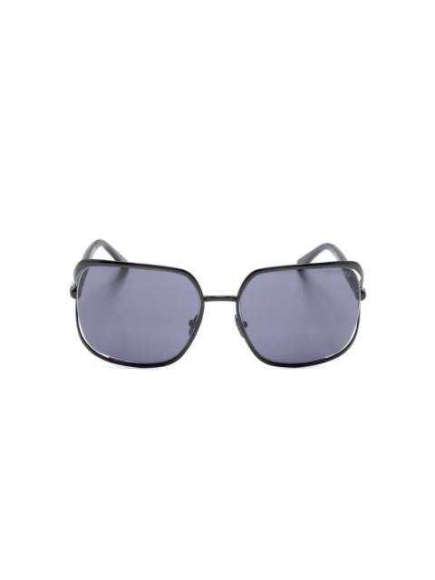 TOM FORD matte-effect square-frame sunglasses