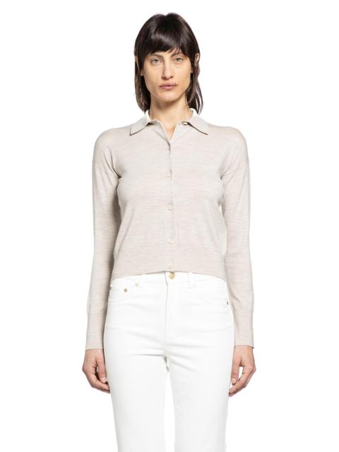 Max Mara Feminine Wool Polo