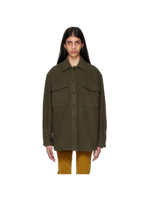 6397 Khaki Polyester Jacket