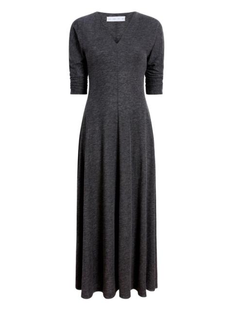 Proenza Schouler Livia V-neck flared midi dress