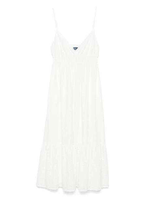 Ralph Lauren Broderie-anglaise Midi Dress
