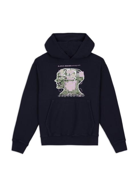 BRAIN DEAD Brain Dead x A.P.C. Technology Works Hoodie - Deep Well