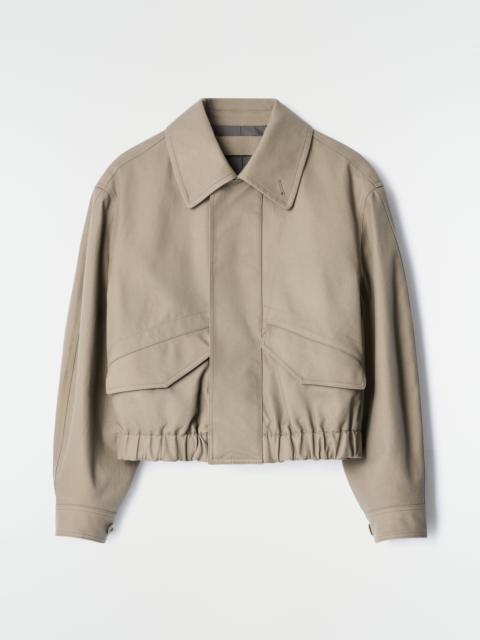 Lemaire SHORT BLOUSON IN HEAVY COTTON TWILL