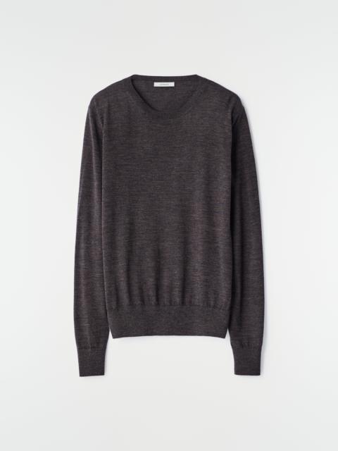 Lemaire CREW-NECK SWEATER IN FINE MOULINÉ MERINO WOOL