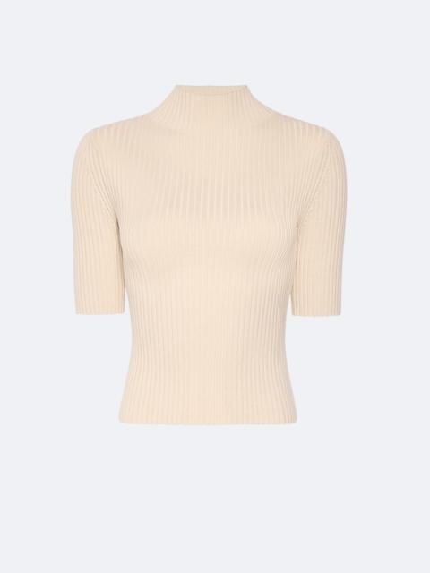 LAPOINTE Cotton Wool Turtleneck Tee