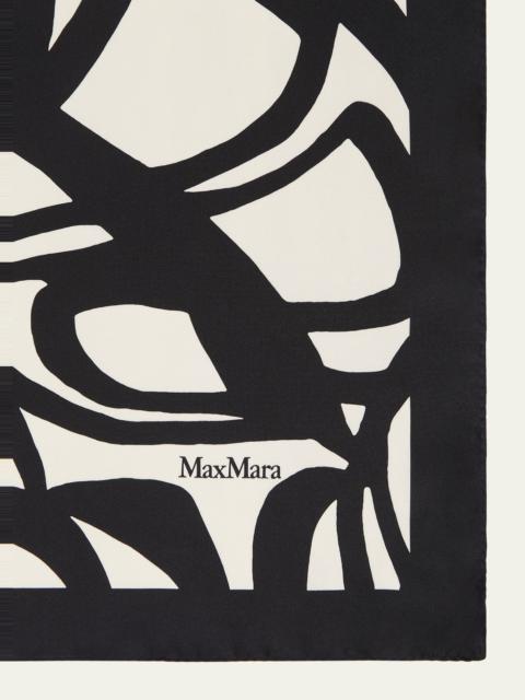 Max Mara Carre Silk Square Scarf
