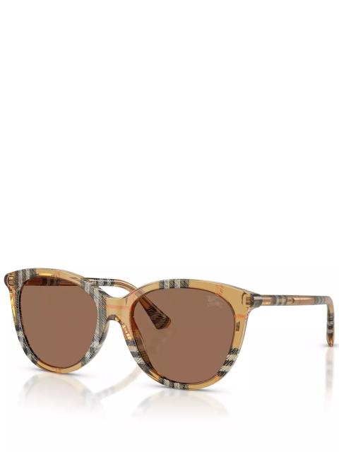 Burberry Round Sunglasses, 55mm