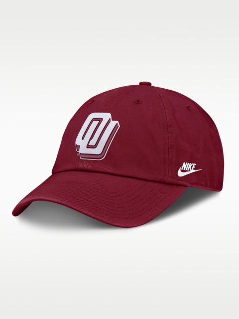 Nike Oklahoma Legacy Club Men's Nike College Adjustable Hat