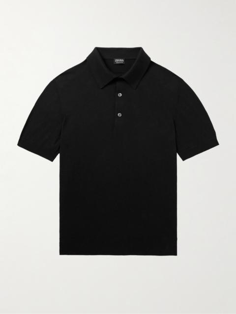 ZEGNA Slim-Fit Cotton Polo Shirt