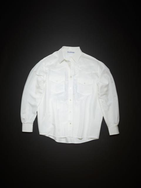 Acne Studios Button-up shirt - Off white