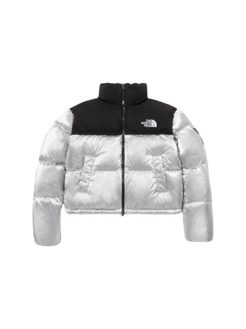 The North Face (WMNS) The North Face White Label Novelty Nuptse Down Jacket Asia Sizing 'SE Silver' NJ1DP87J