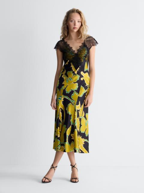 DIANE VON FURSTENBERG Verity Satin Dress