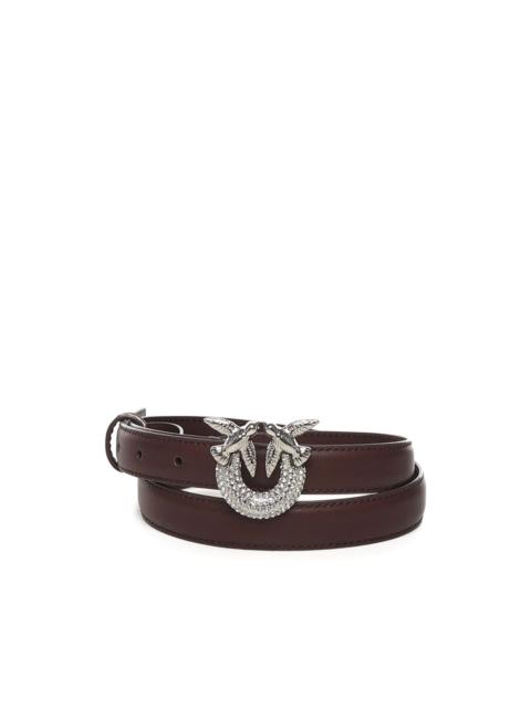 PINKO Love Birds buckle-embellished belt
