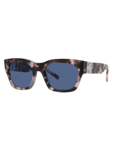 Givenchy Women's 4G 55MM Square Sunglasses - Pink Havana Blue