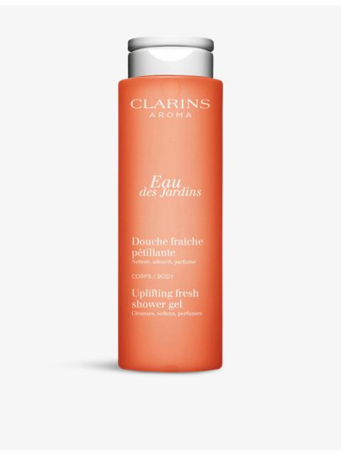 CLARINS Eau des Jardins uplifting fresh shower gel 200ml