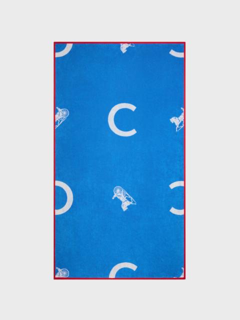 CELINE beach towel IN c sulky terry cotton