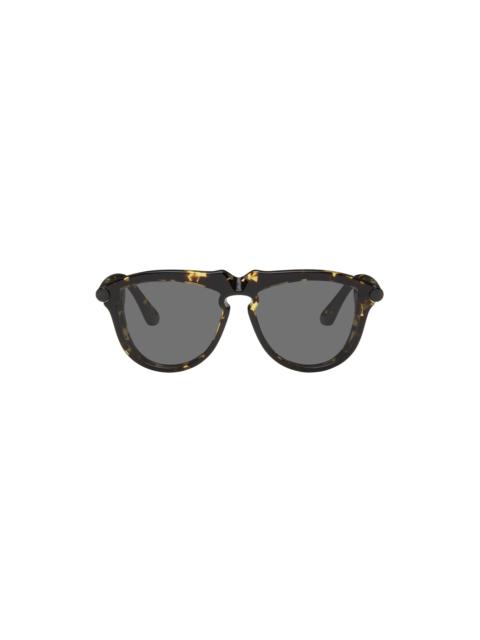 Burberry Brown Tubular Sunglasses