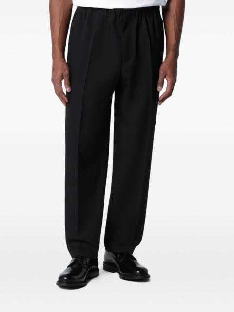 elasticated tailored trousers