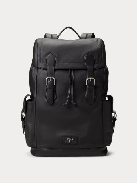 Polo Ralph Lauren Smooth Leather Backpack