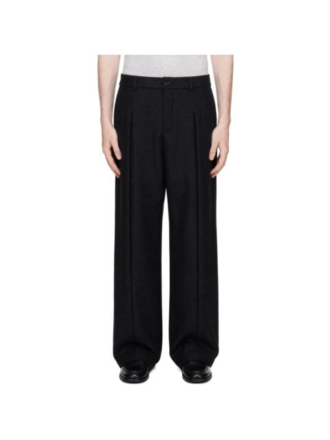 sage NATION Black Box Pleat Trousers