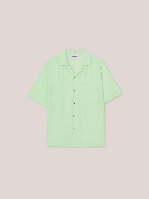 BODIL - Pongee shirt - Jade