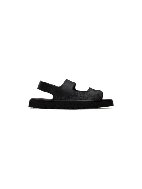 Marsèll Black Gomme Sanpomice Sandals