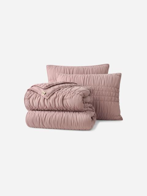 UGG ® Devon Tide Quilt Set T/TXL Bedding in Rosewood