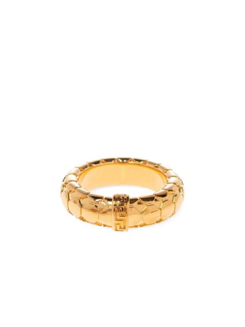 VERSACE Greca-engraved ring