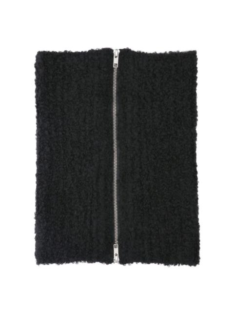 MM6 Maison Margiela ZIP NECK WARMER IN WOOL BLEND