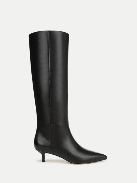 VERONICA BEARD LISA KITTEN-HEEL BOOT | WIDE-CALF