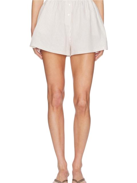 LACOSTE Oversized Fit Toile Shorts