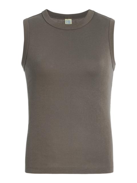 FLORE FLORE Esmé Cotton Tank Top brown