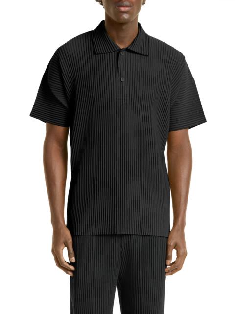 Monthly Colors June Pleated Polo