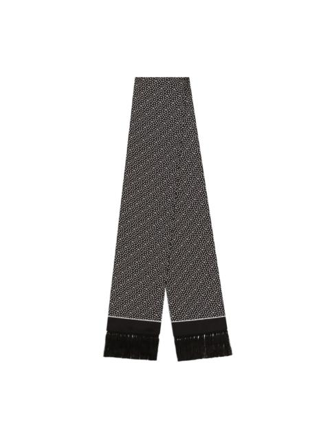 polka dot scarf