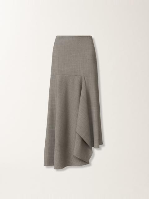 FABIANA FILIPPI Cool wool asymmetrical skirt