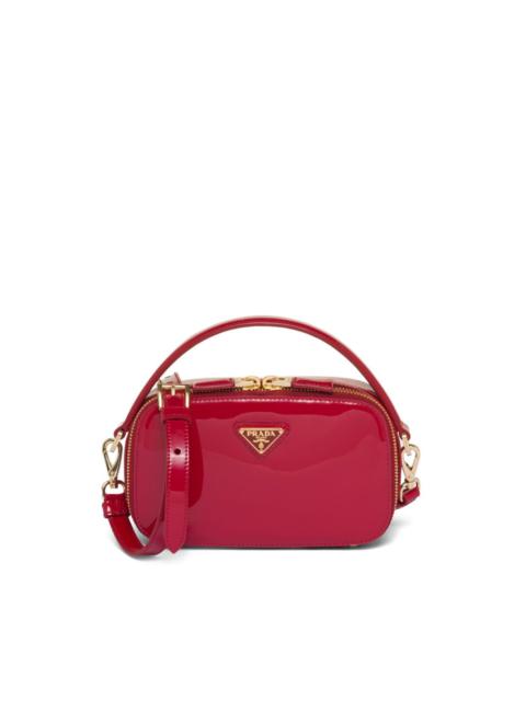 Odette patent leather crossbody bag